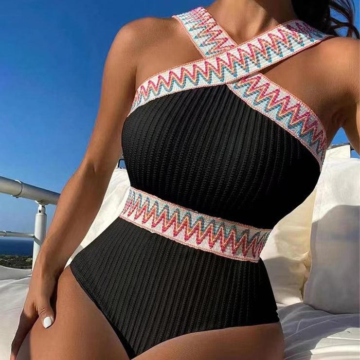 European And American Split Swimsuit