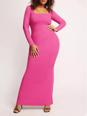 Women's Slim Dress Without Double-layer Body Shaping