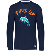 Mens' Fins Up Essential Dri-Power Long Sleeve Tee