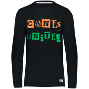 Mens' Canes United Essential Dri-Power Long Sleeve Tee