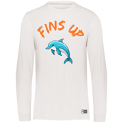 Mens' Fins Up Essential Dri-Power Long Sleeve Tee