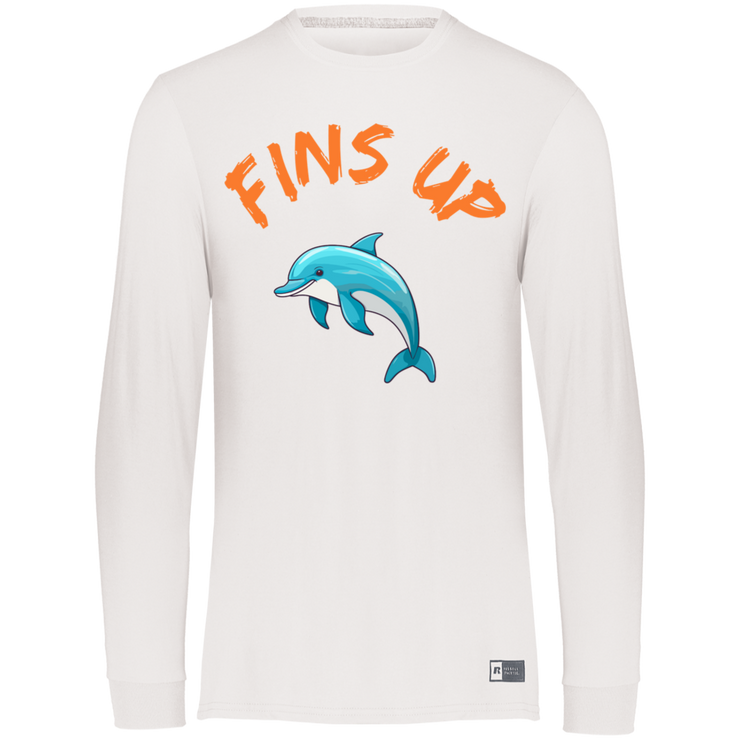 Mens' Fins Up Essential Dri-Power Long Sleeve Tee