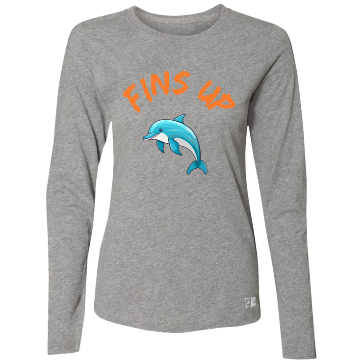 Ladies’ Fins Up Essential Dri-Power Long Sleeve Tee