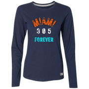 Ladies’ Essential Dri-Power Miami Fins Long Sleeve Tee