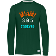 Men's Essential Dri-Power Miami Fins Long Sleeve Tee