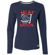 Ladies’ Essential Dri-Power Miami Heat Long Sleeve Tee