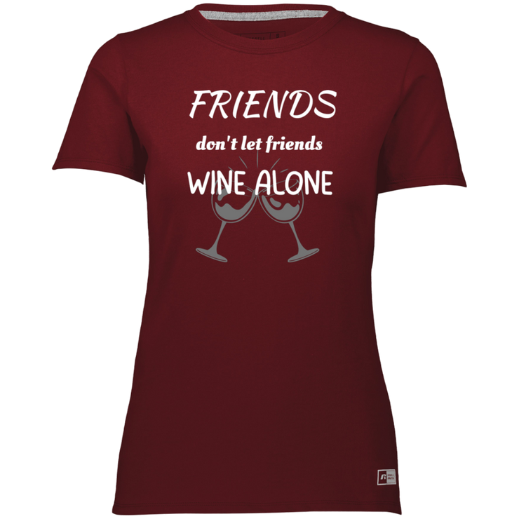 Ladies’ Essential Dri-Power Tee Wine Alone