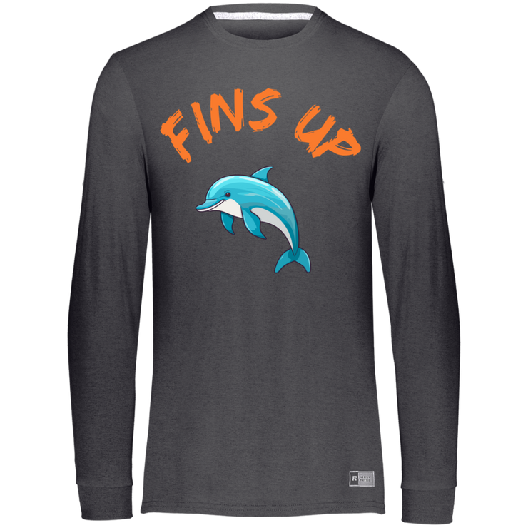 Mens' Fins Up Essential Dri-Power Long Sleeve Tee