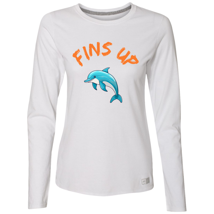 Ladies’ Fins Up Essential Dri-Power Long Sleeve Tee