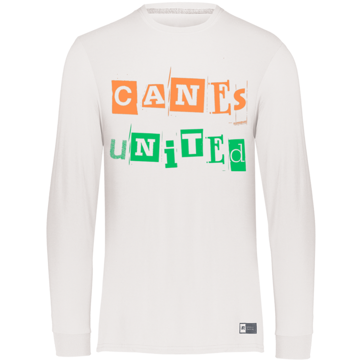 Mens' Canes United Essential Dri-Power Long Sleeve Tee