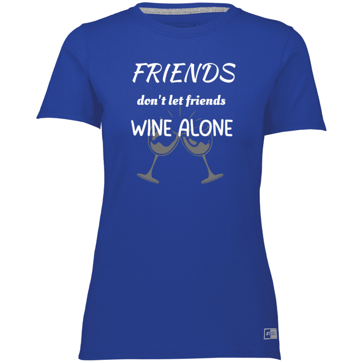 Ladies’ Essential Dri-Power Tee Wine Alone