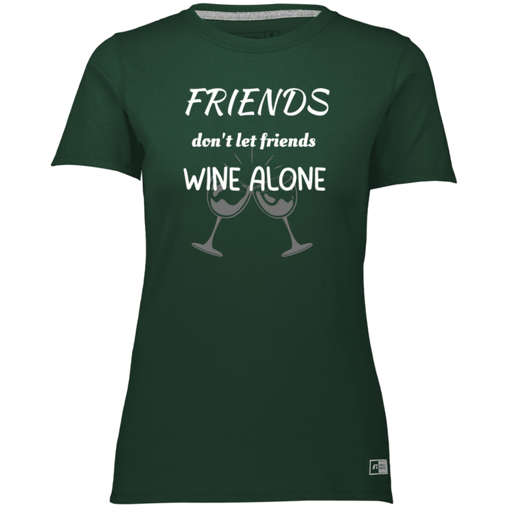 Ladies’ Essential Dri-Power Tee Wine Alone