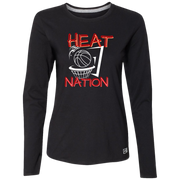 Ladies’ Essential Dri-Power Miami Heat Long Sleeve Tee