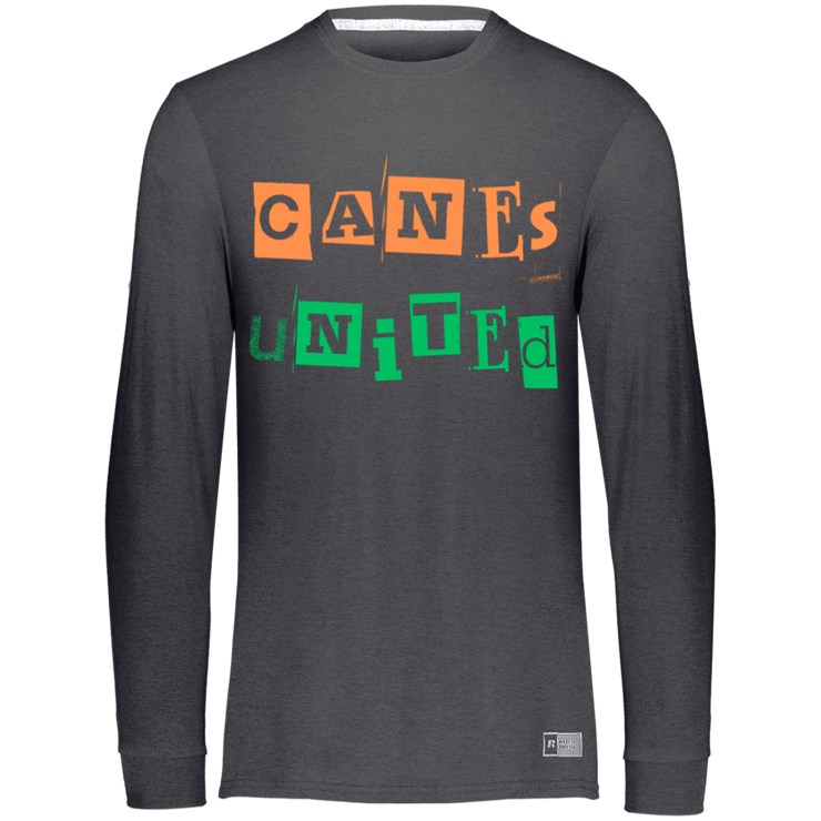 Mens' Canes United Essential Dri-Power Long Sleeve Tee