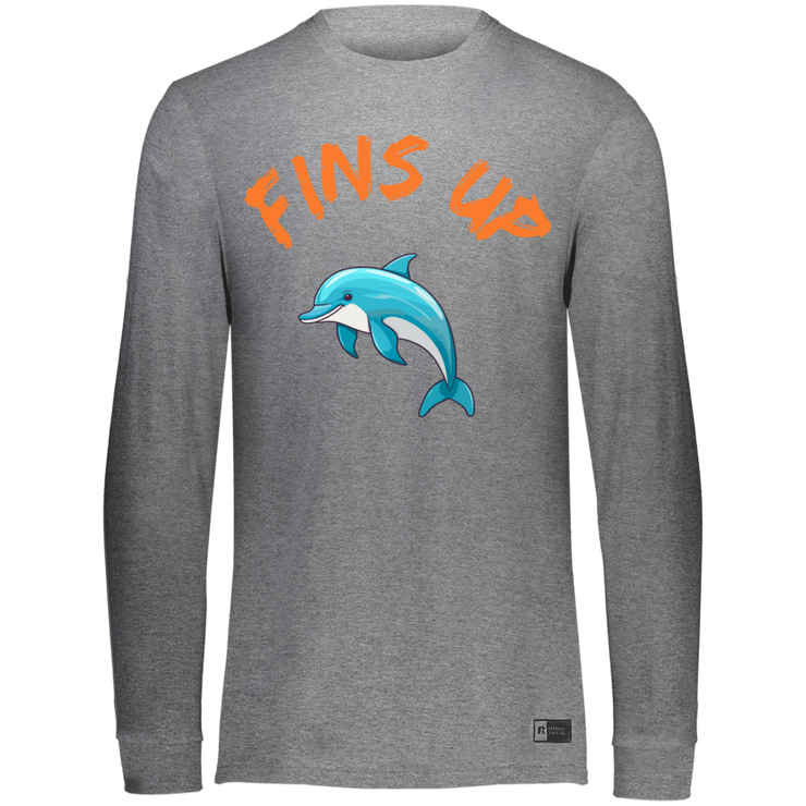 Mens' Fins Up Essential Dri-Power Long Sleeve Tee