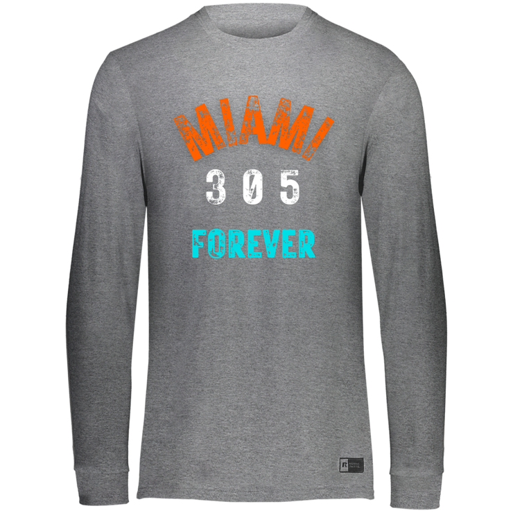 Men's Essential Dri-Power Miami Fins Long Sleeve Tee