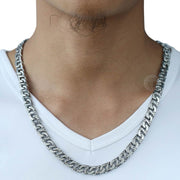 Stainless Steel Biker Chain Necklace