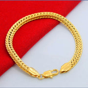 Pure Gold Bracelet For Men