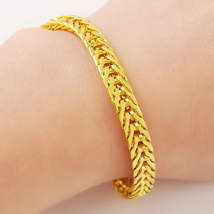 Pure Gold Bracelet For Men