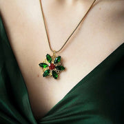 Emerald Stone Necklace