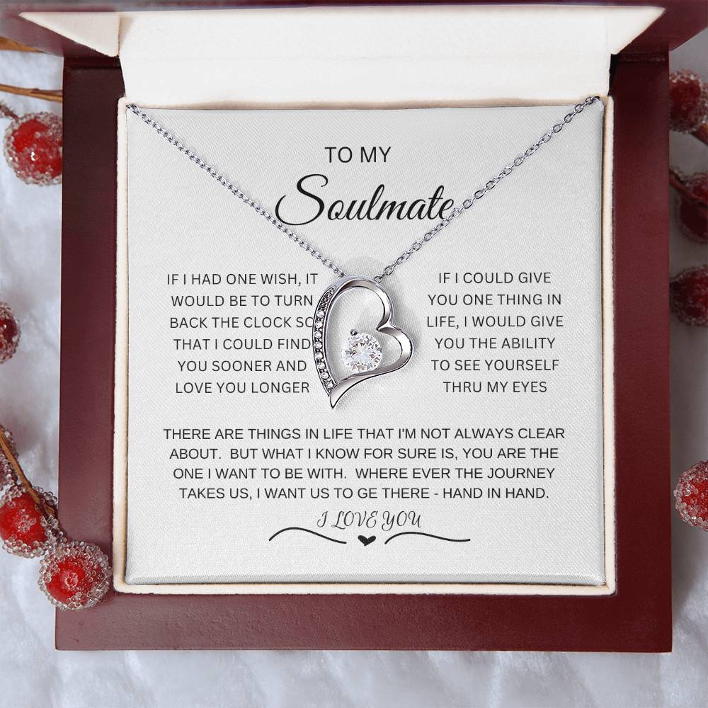 Soulmate, perfect gift to show your special someone what they mean to you