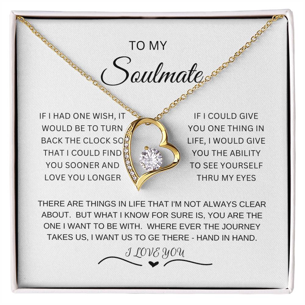 Soulmate, perfect gift to show your special someone what they mean to you